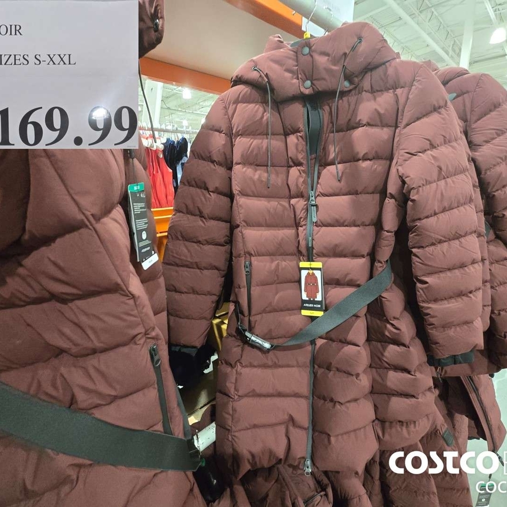 Brown Puffer Coat with Hood